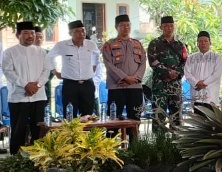 Kapolsek Tanjungsiang Bersama Forkopincam  Menghadiri Peringatan Haol KH. Muhyiddin (Mama Pagelaran) Ke - 50
