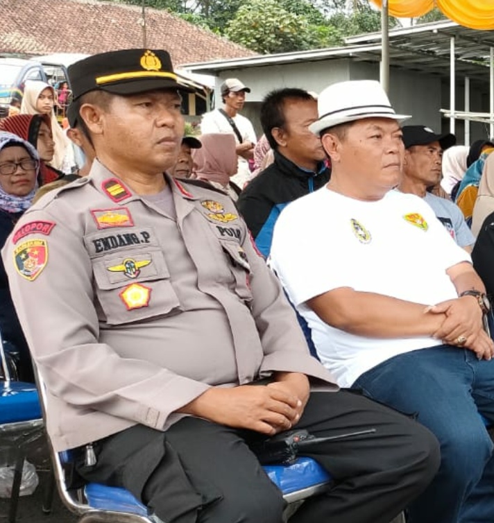 Kapolsek Tanjungsiang Hadiri Pelepasan BRT Mengikuti Kejuaraan Piala SOERATIN  2022