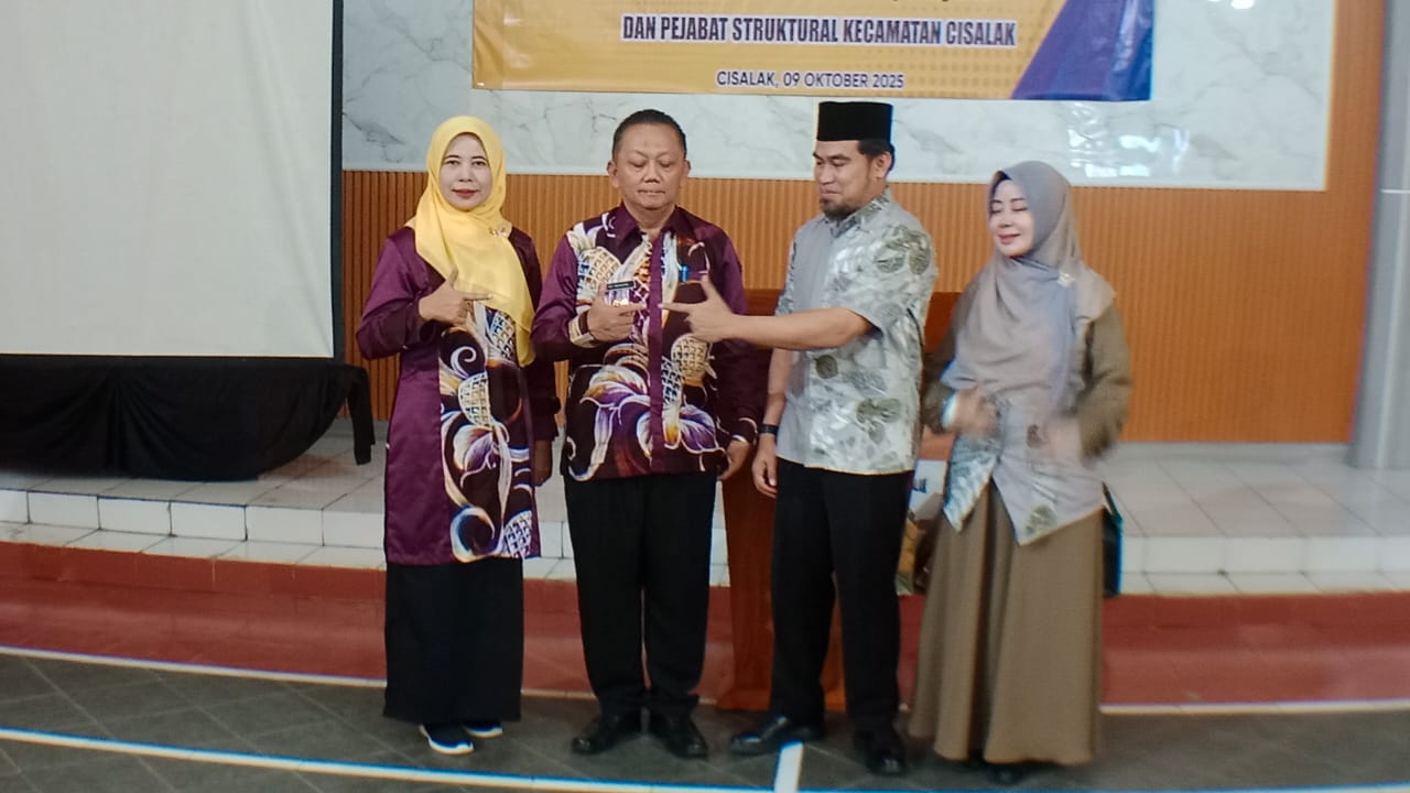 Kecamatan Cisalak Menggelar Acara  Pisah Sambut Camat Baru Kecamatan Cisalak