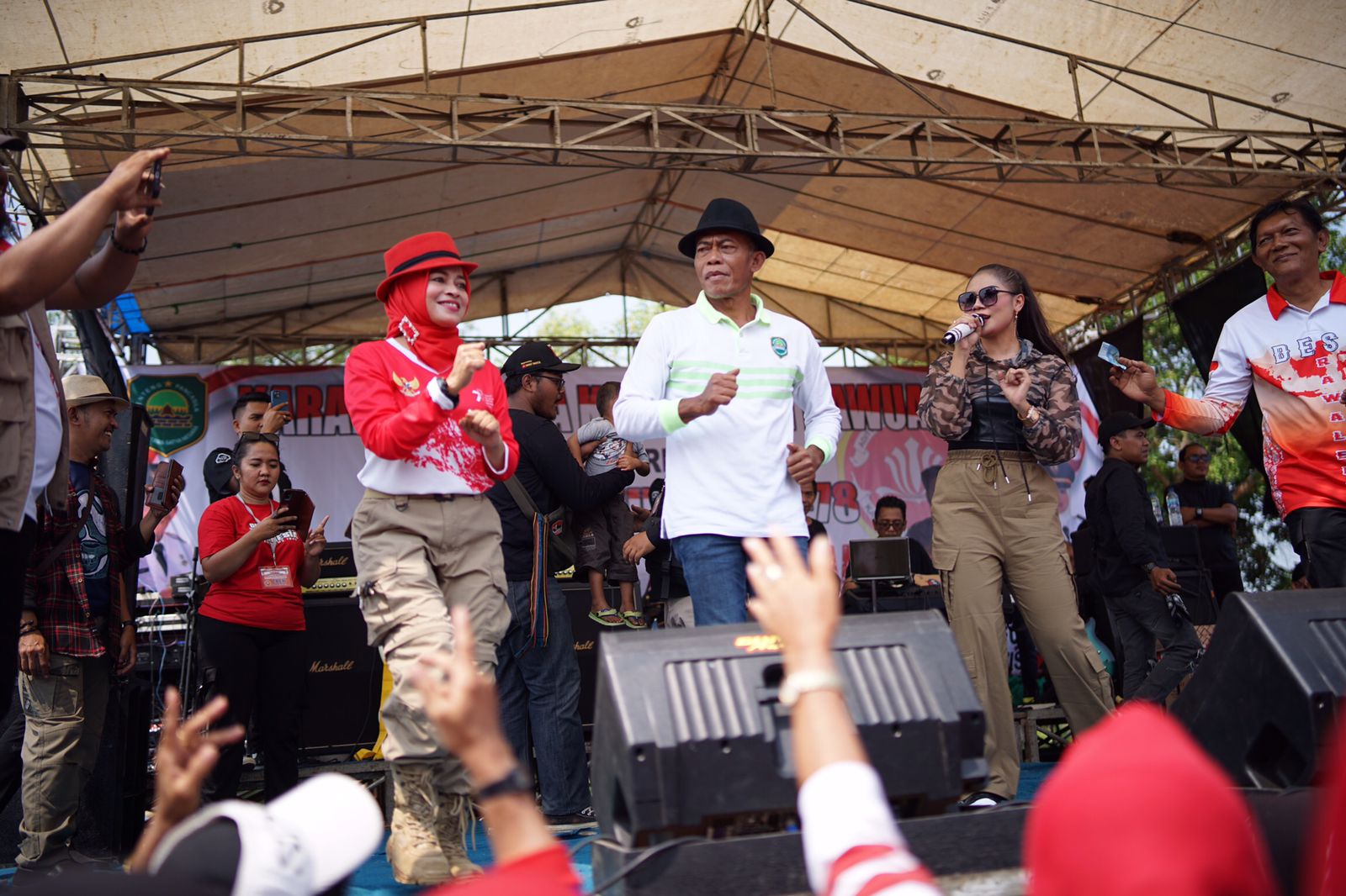Kecamatan Dawuan Subang meriahkan HUT RI dengan semarak