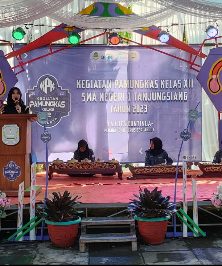 Kegiatan Pamungkas Kelas XII SMAN 1 Tanjungsiang Tahun 2023, Di Wilkum Polsek Tanjungsiang