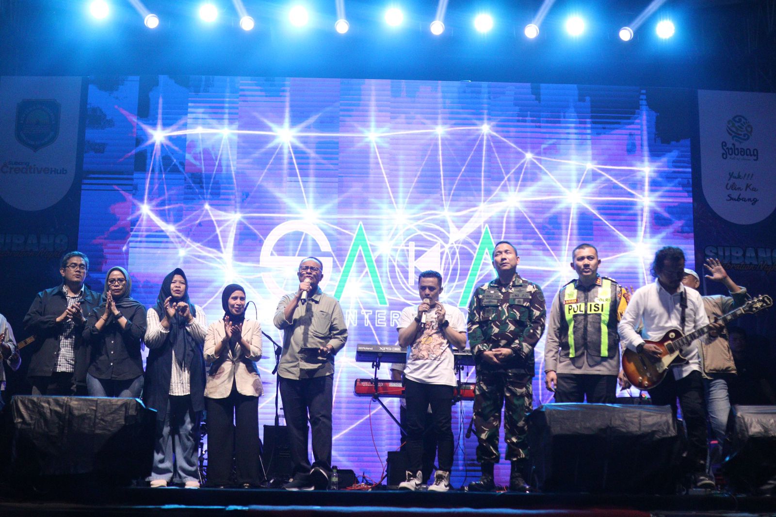 Kemeriahan Subang Celebration Night, Pj. Bupati Subang Tegaskan “Kita Harus Optimis Menyongsong Tahun 2025”