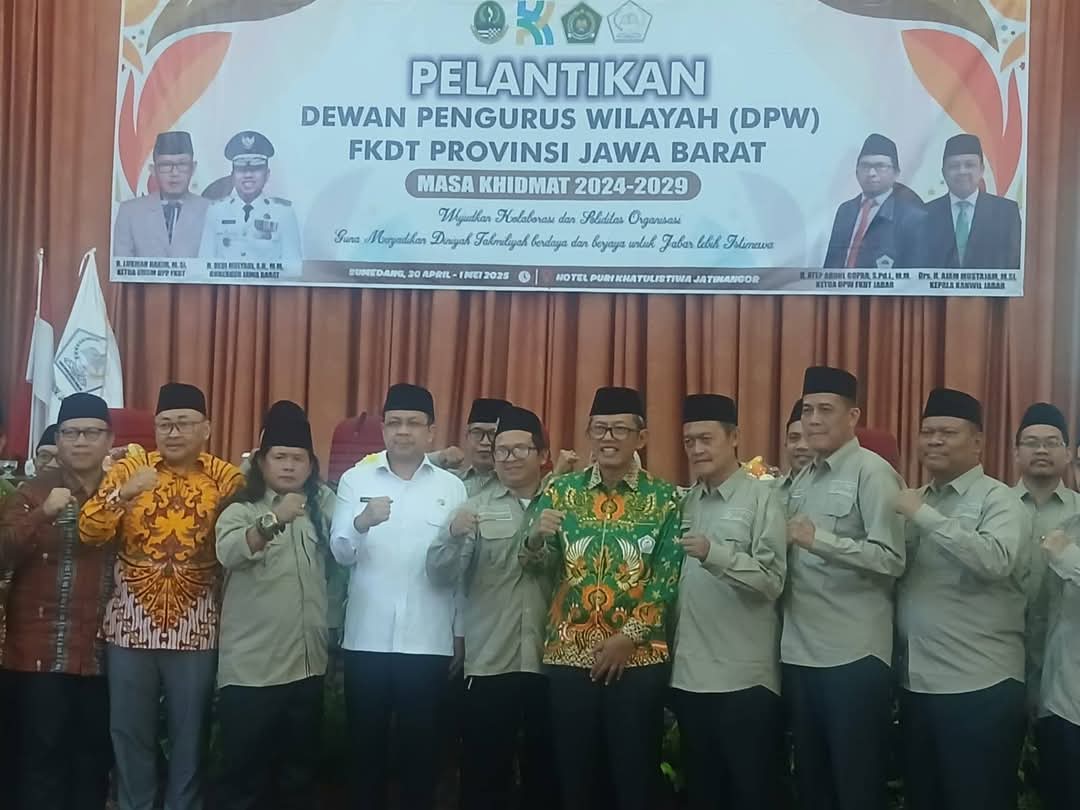 Kepengurusan DPW FKDT Jabar Masa Khidmat 2024-2029 Sah Dilantik Dan Dikukuhkan