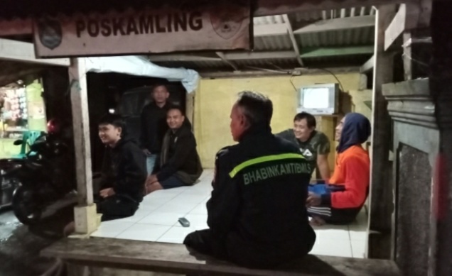 Kepolisian Sektor Tanjungsiang Giat Kontrol Satkamling Dilingkungan Dusun Kalapa