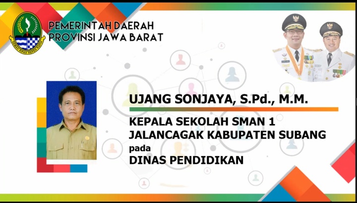 Keredaksian CyberNasa Mengucapkan Selamat Bermitra Kepada Kepala SMAN 1 Jalancagak Subang