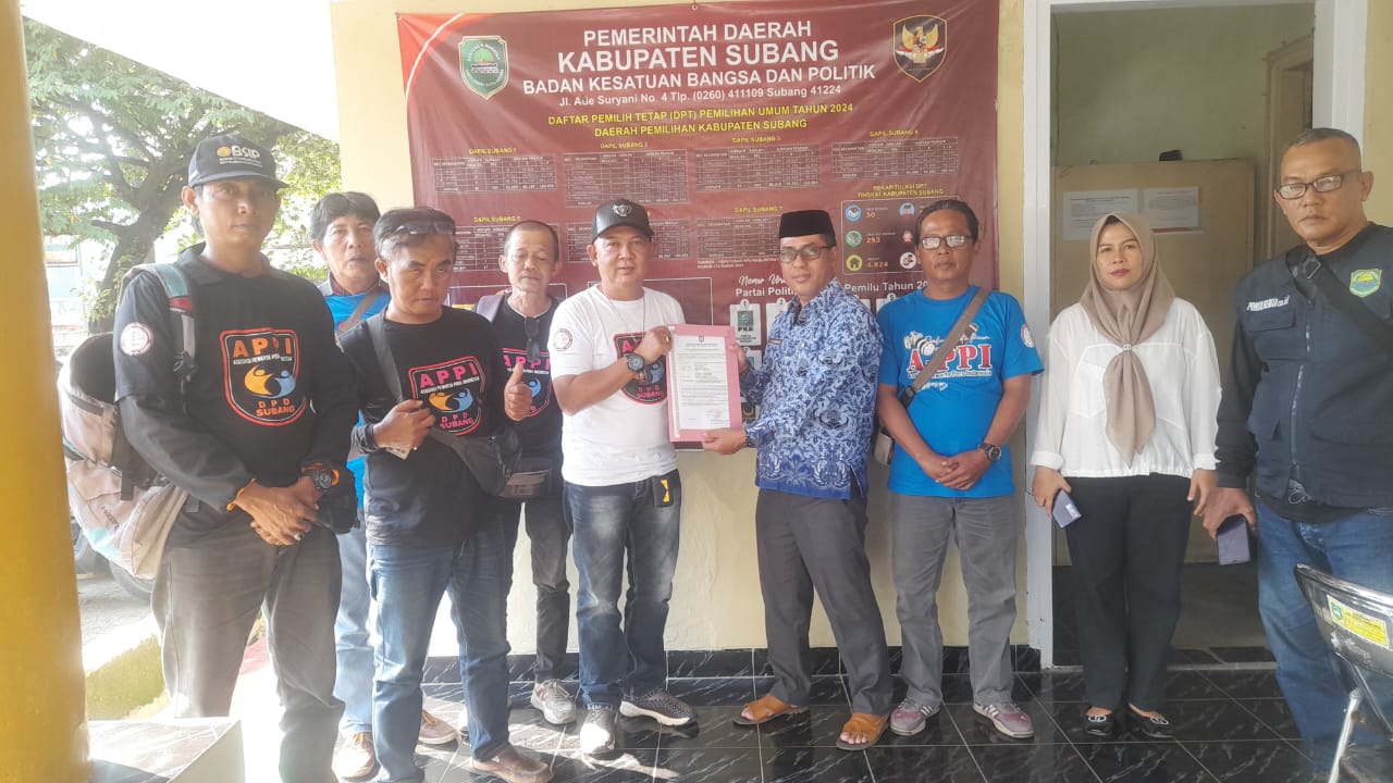 Ketua DPD APPI (Asosiasi Pewarta Pers Indonesia) Kabupaten Subang Bentuk Wadah Insan Pers Bermartabat Dan Intelektual