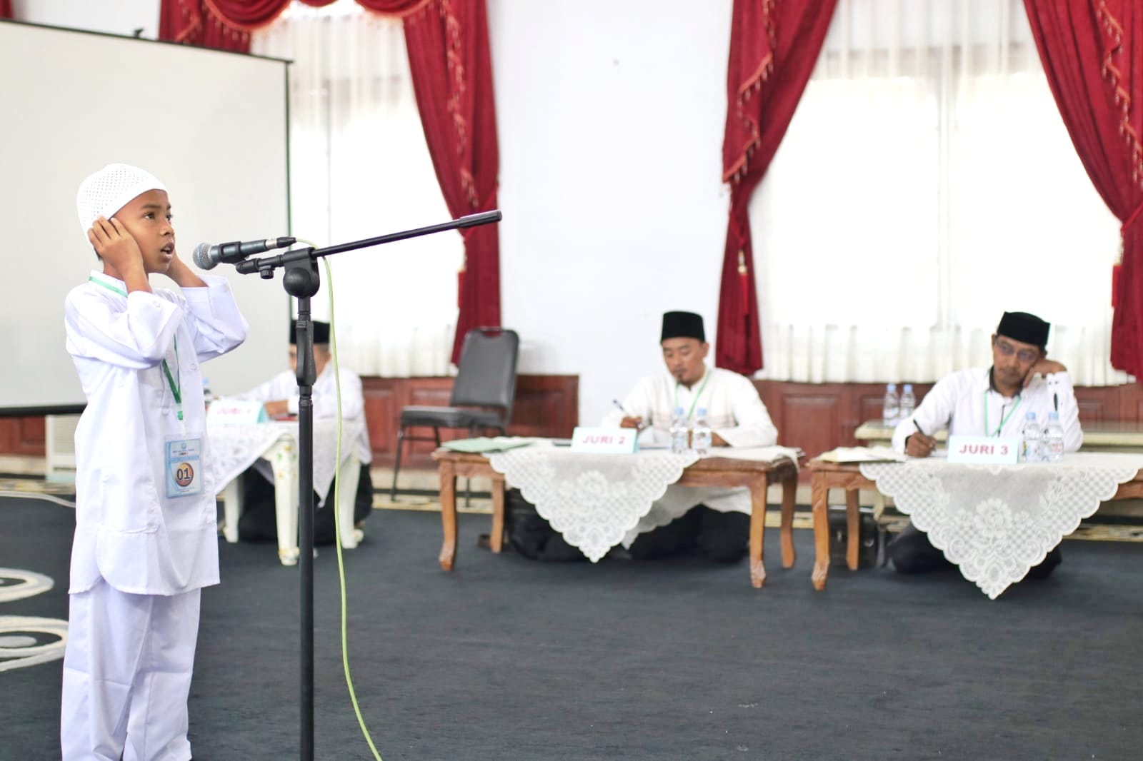 Ketua TP PKK Kabupaten Subang Membuka Kegiatan Lomba Kontes Juara Anak Soleh dan Sholehah (KOAS) Tingkat Kabupaten Subang 2023