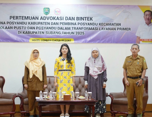 KETUA TP PKK SUBANG: POSYANDU HARUS JADI GARDA TERDEPAN LAYANAN KESEHATAN BERBASIS KELUARGA