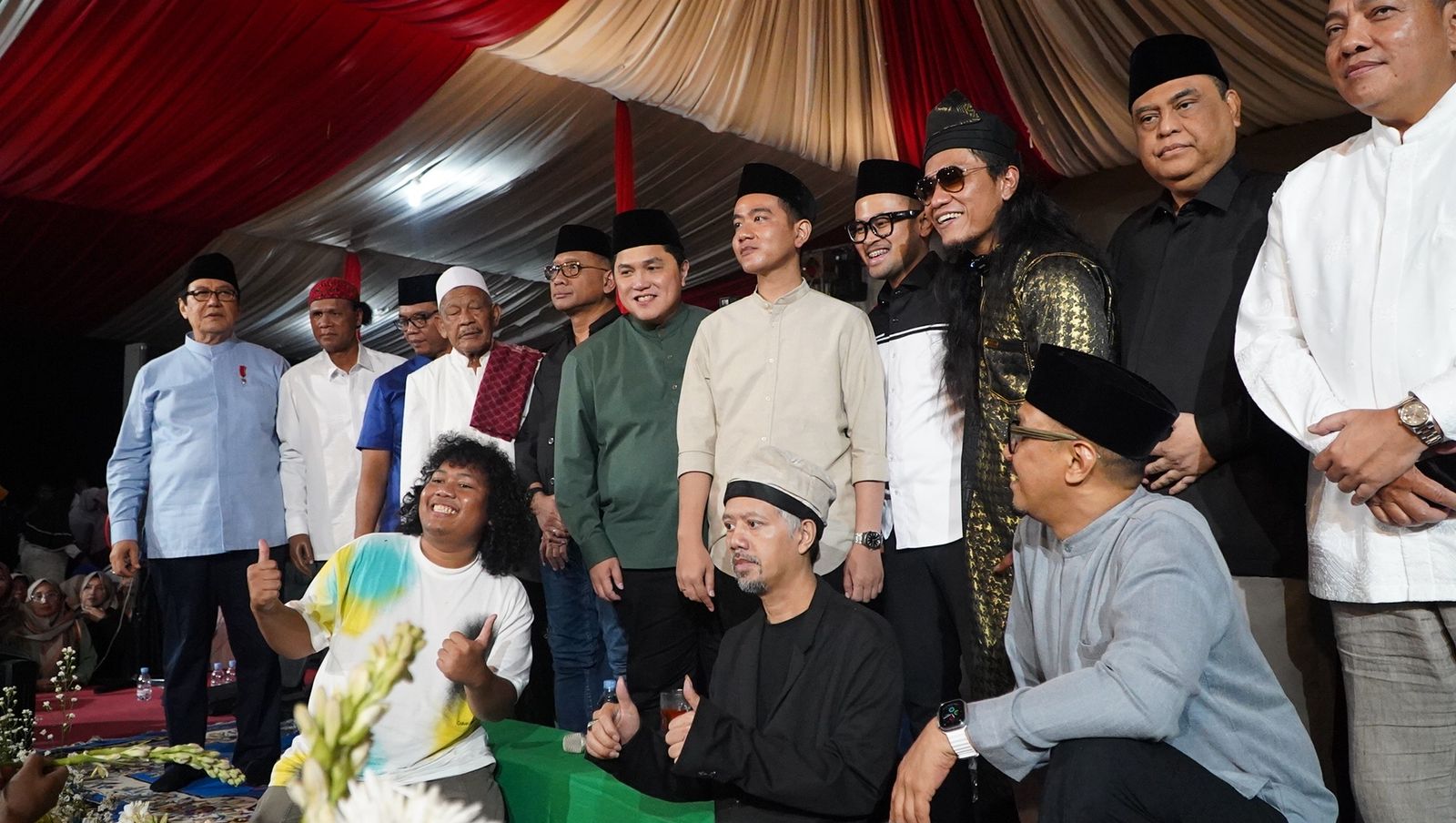 Ketum Grib Jaya H. Hercules RM Hadiri Acara Kliwonan di Pekalongan dan Milad Ke 11 Ponpes Ora Aji di DI Yogyakarta