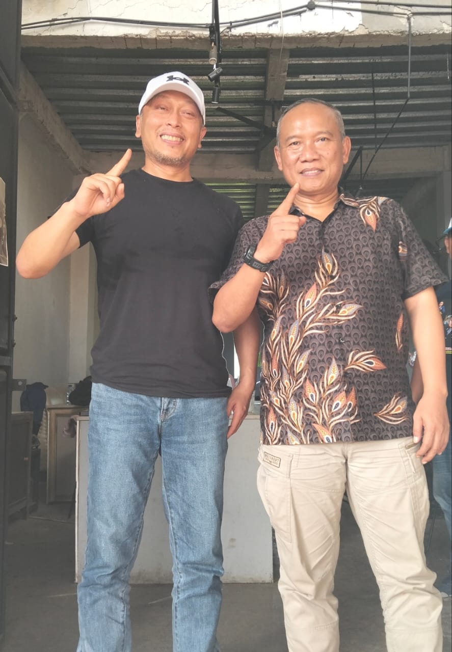 Ketum Presidium Relawan Jimat Aku H.Urip Soeprianto, S.E menggandeng  Subang Emas H.Lukman Tiyas