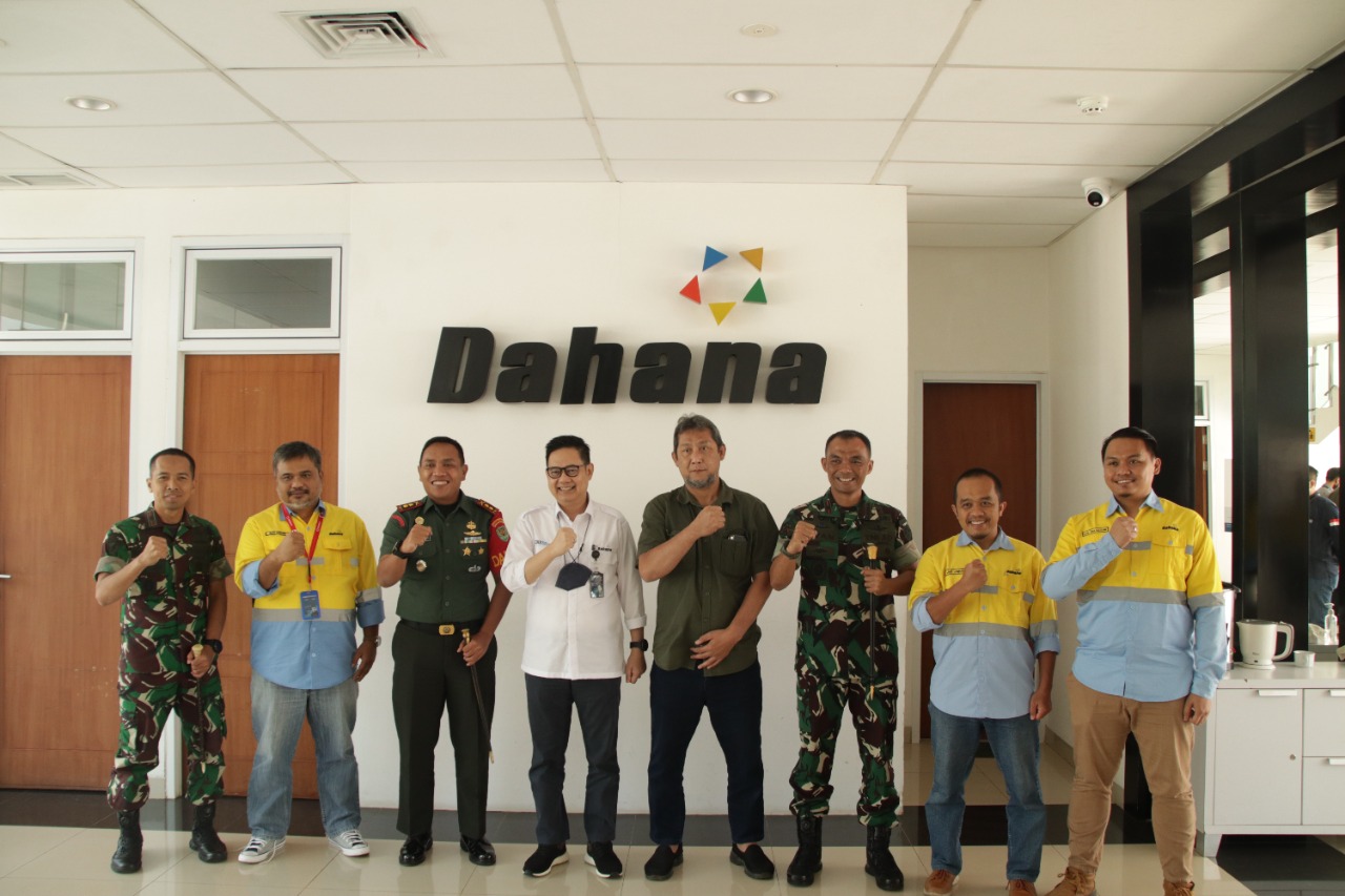 Kodam Siliwangi Melalui Kodim 0605/Subang, Yonif 312/KH dan Yonzipur 3/YW Bahas Kolaborasi Bersama PT Dahana