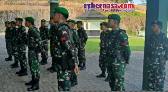 ‎Kodim 1430/Konut Gelar Apel Kesiapsiagaan Antisipasi Aksi Unras di Konawe Utara ‎