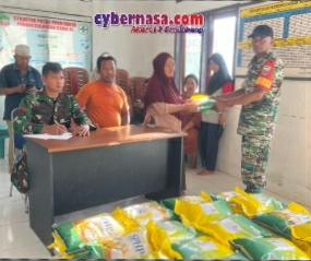 Kodim 1430/Konut Gelar Gerakan Pangan Murah,Salurkan Beras SPHP Untuk Masyarakat