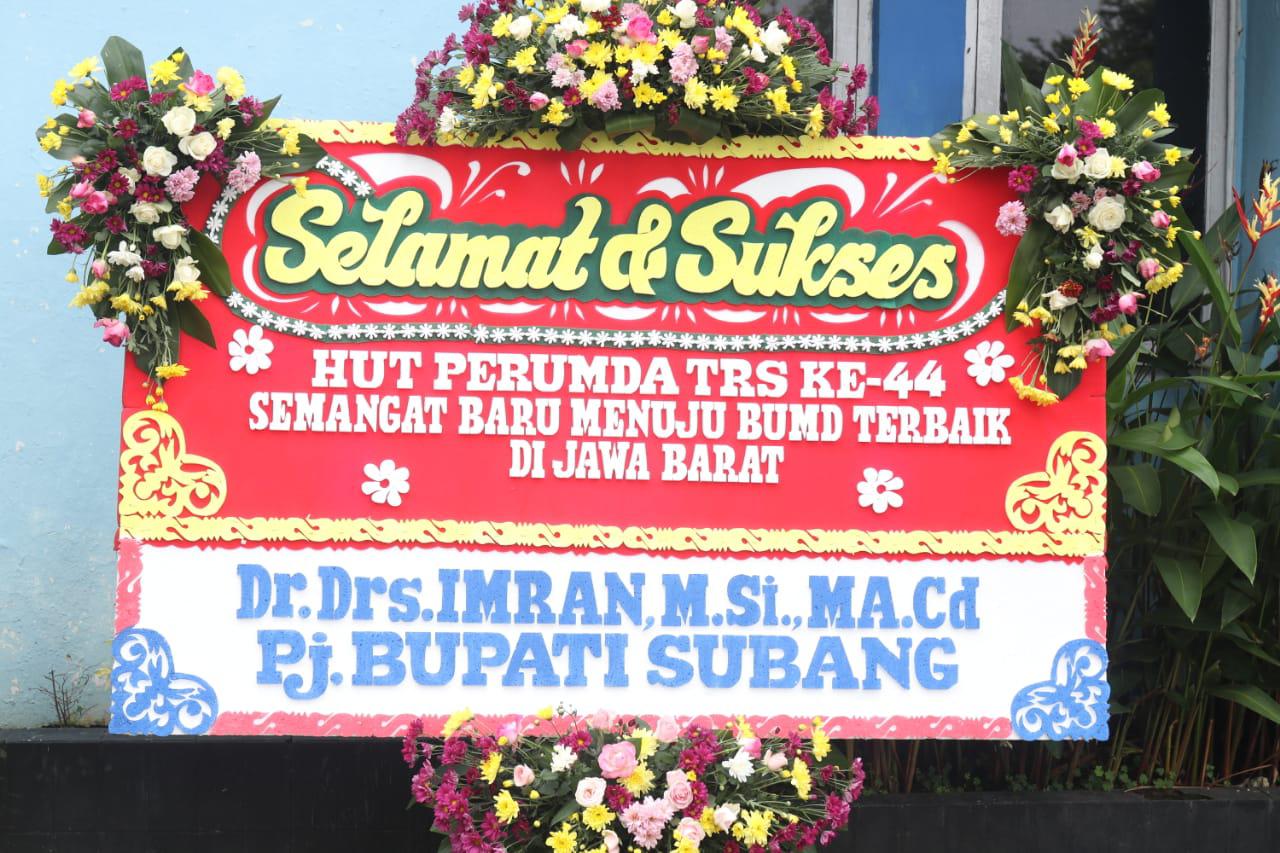 Kompak Adalah Jalan Menuju Kesuksesan, Pesan Pj. Bupati pada HUT Perumda TRS