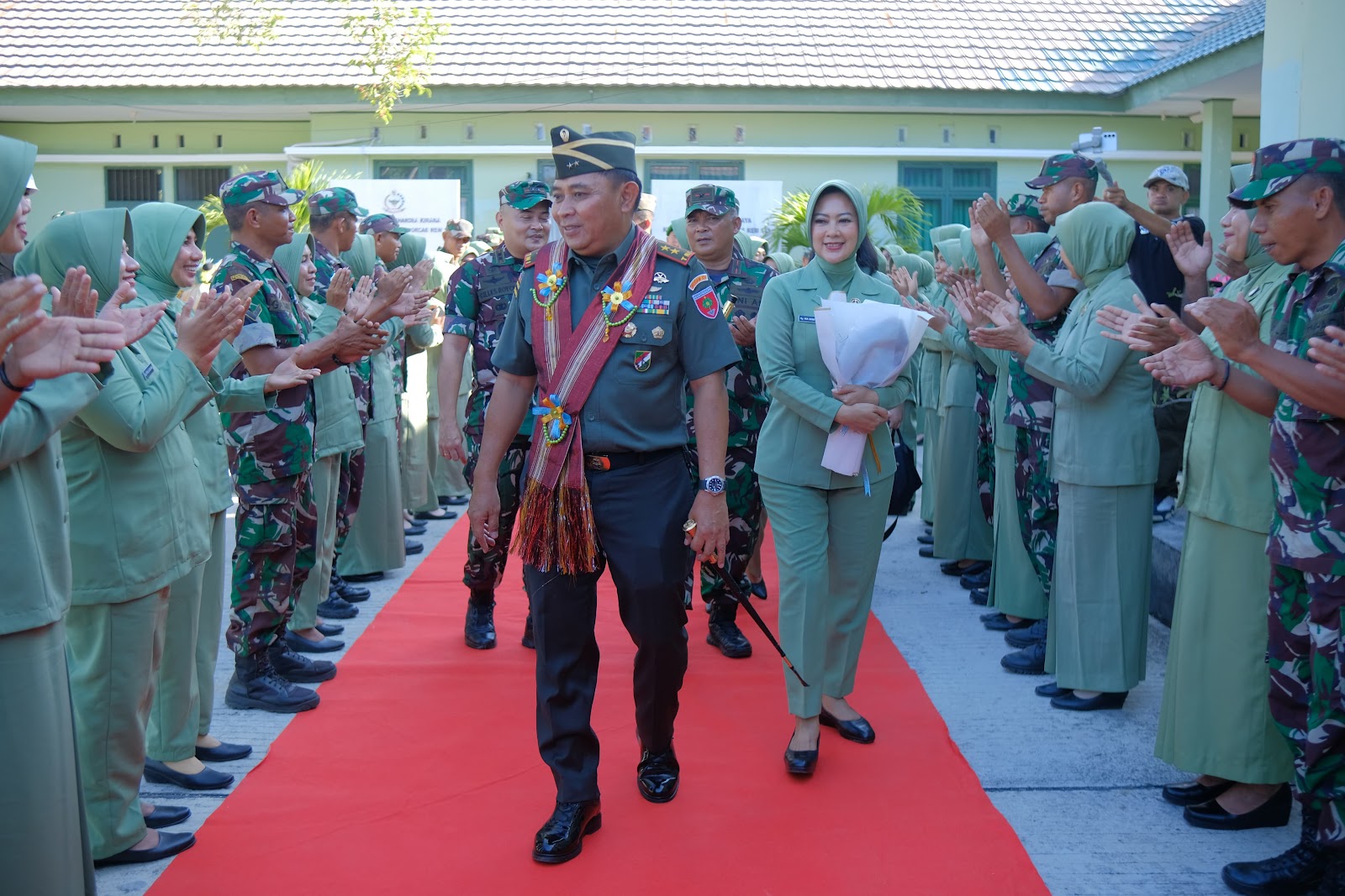 Kunker Di Muna, Pangdam XIV/Hasanuddin : Jelang Pemilu Jaga Netralitas