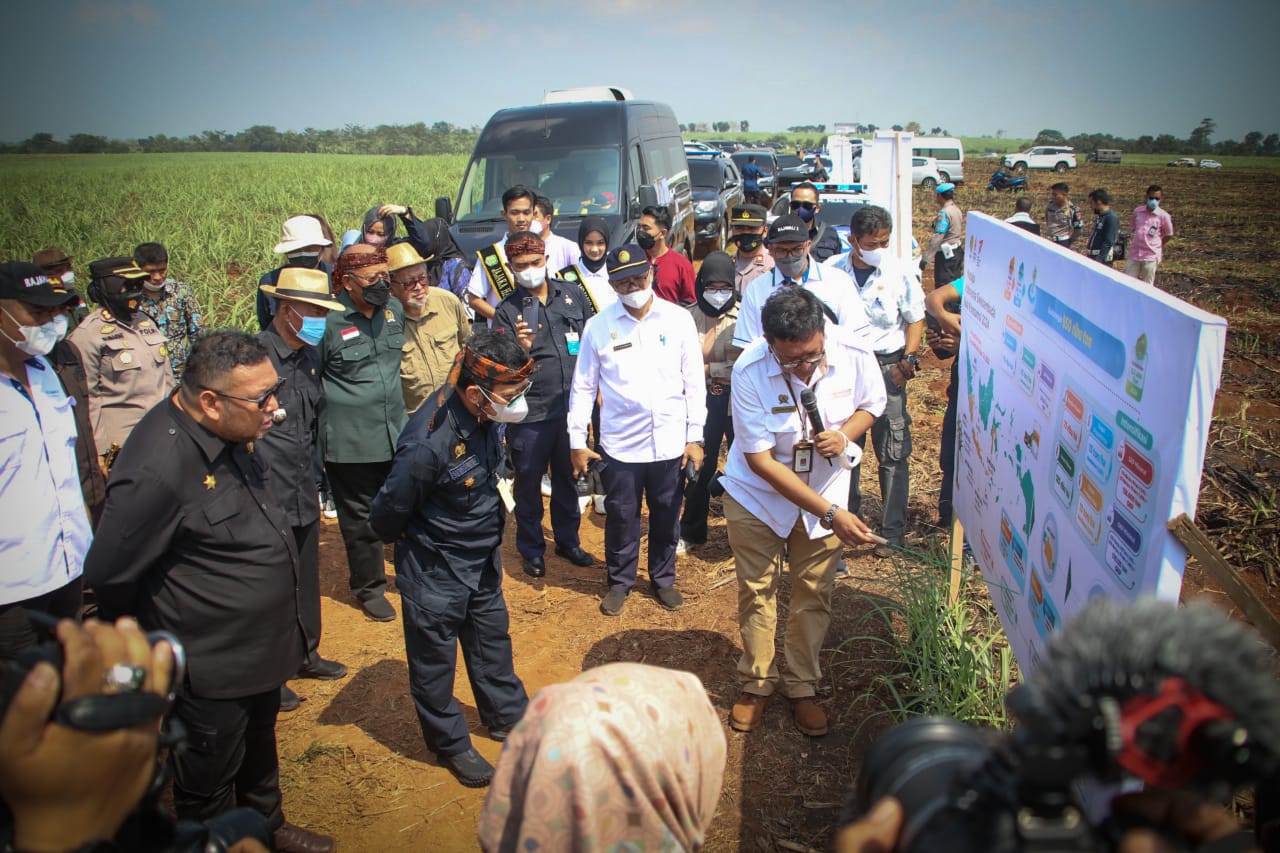 Kunker Menteri Pertanian, Kang Jimat siap dukung Swasembada Gula 2024