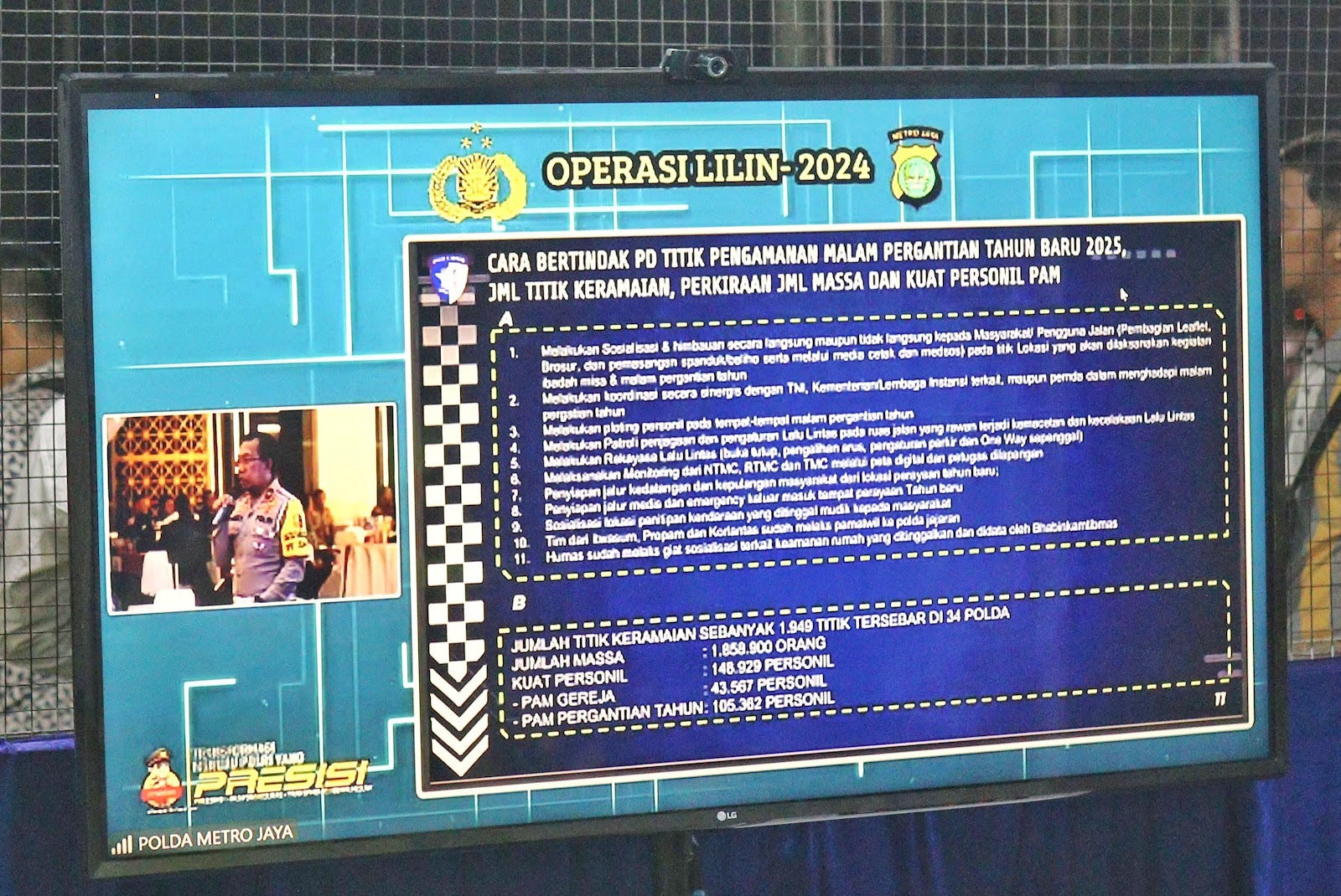 Laksanakan Rakor Virtual Sambut Malam Tahun Baru, Pj. Bupati Subang Bersama Forkopimda Pantau Lalu Lintas