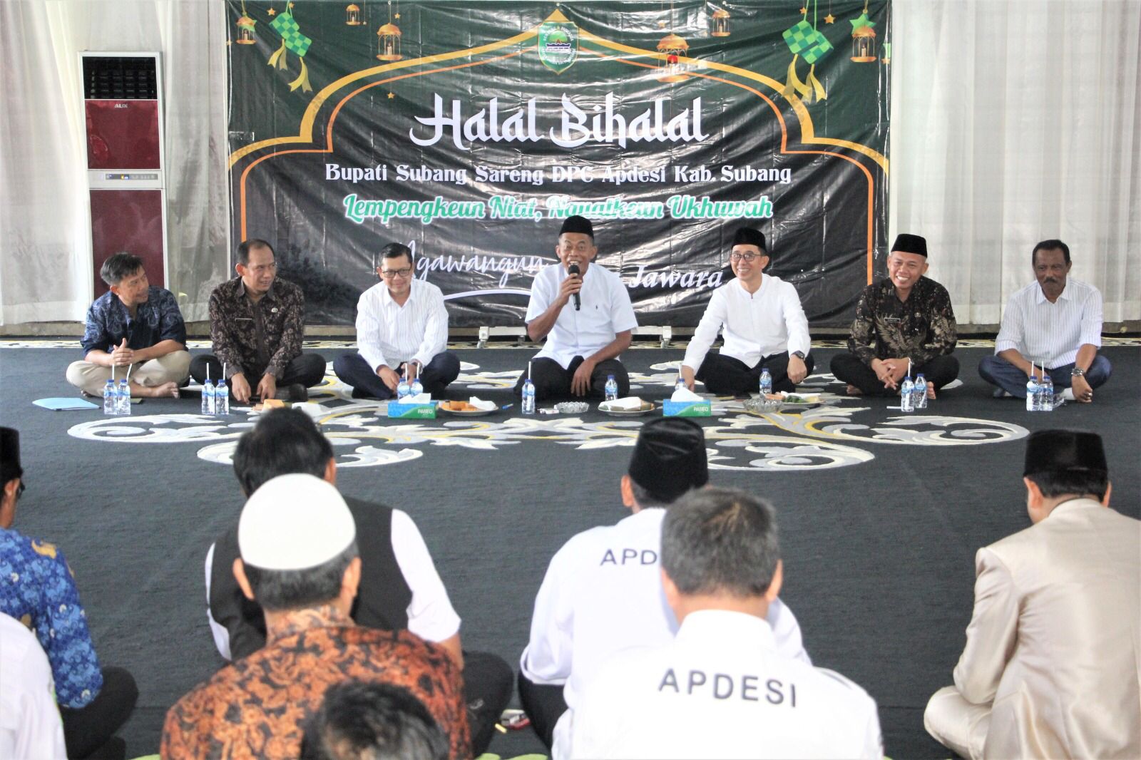 Laksanakan Silaturahmi dengan Jajaran DPC APDESI, Jimat - Akur Ajak Tingkatkan Sinergitas