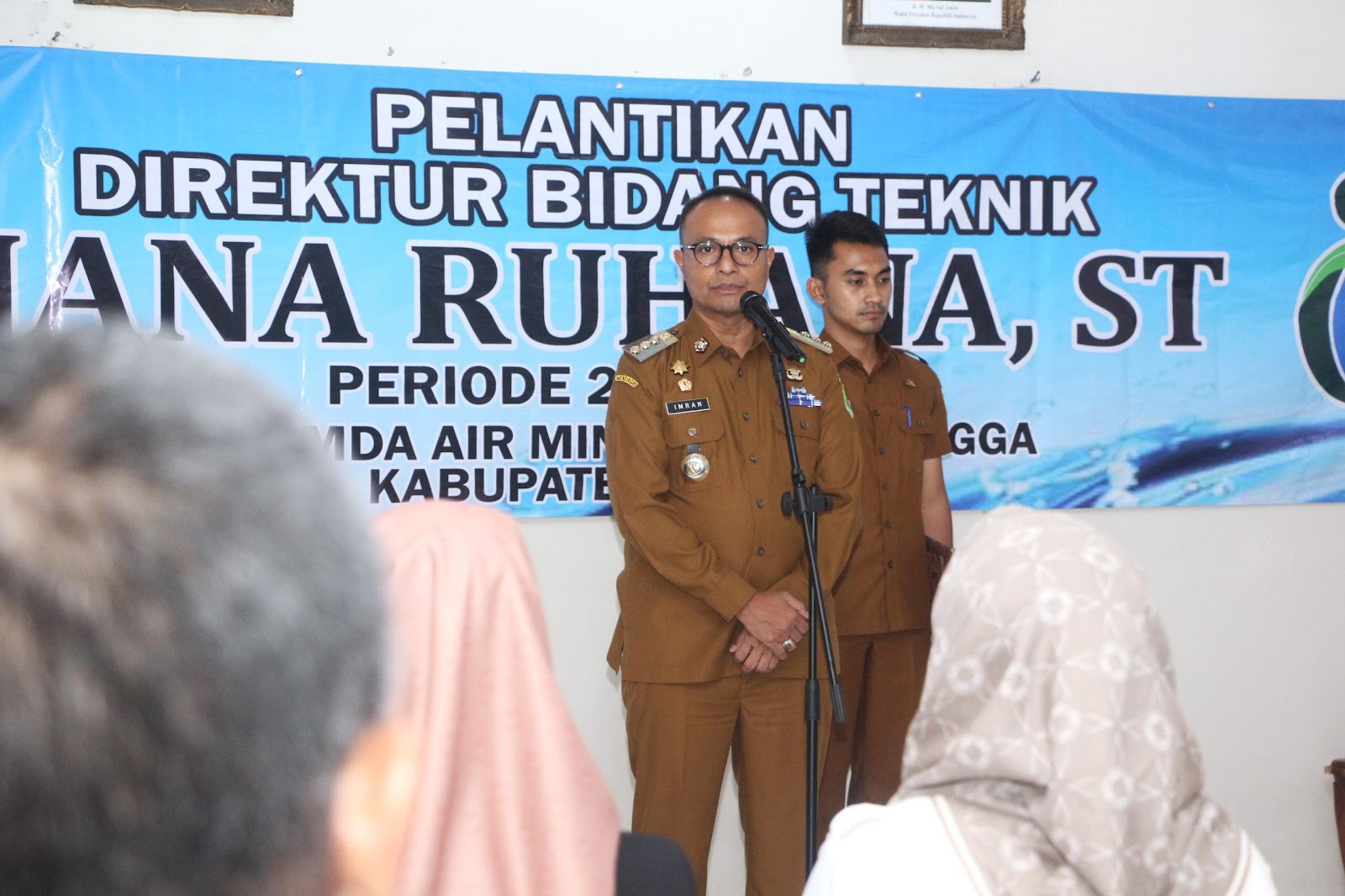 LANTIK DIRTEK PERUMDA TIRTA RANGGA, DR. IMRAN YAKIN KEMAJUAN PERUMDA BERI MANFAAT BAGI MASYARAKAT