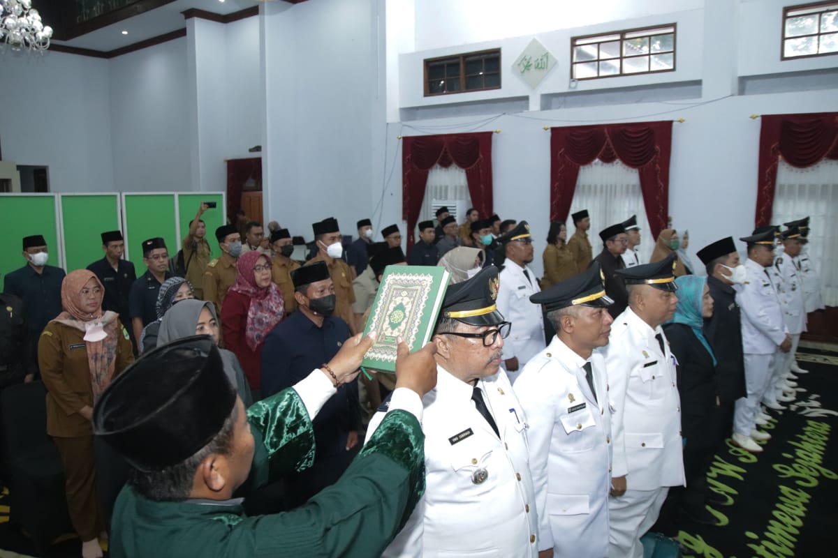 LANTIK PEJABAT LINGKUP PEMDA SUBANG,KANG JIMAT TEGASKAN SELAMA DIRINYA MENJABAT ZERO RUPIAH AKAN DIPERTAHANKAN
