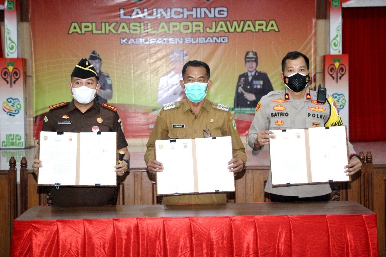 Launching Aplikasi Lapor Jawara