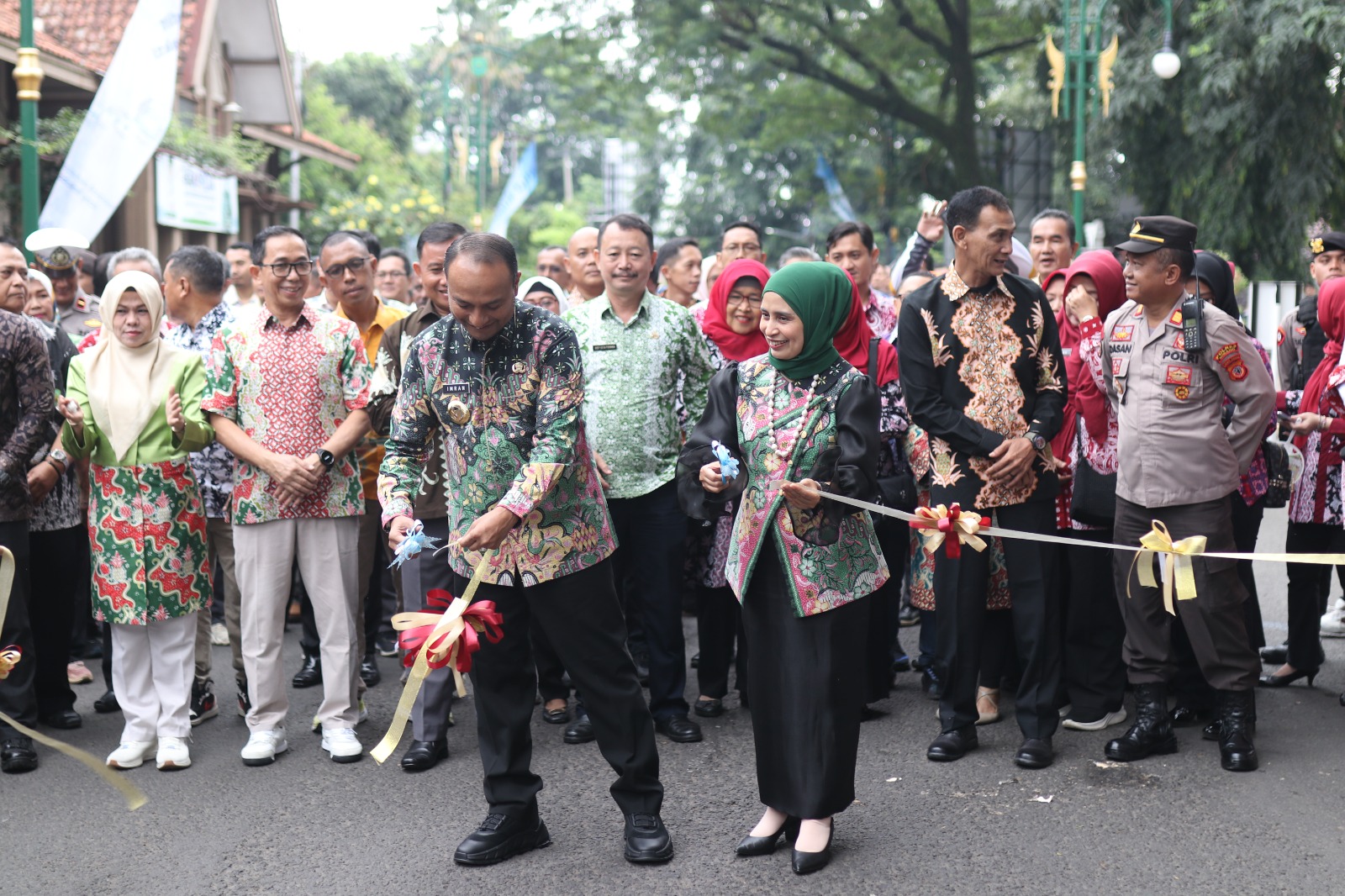 Launching CFD & Batik Subang, Langkah Pj. Bupati Promosikan Produk Unggulan Subang