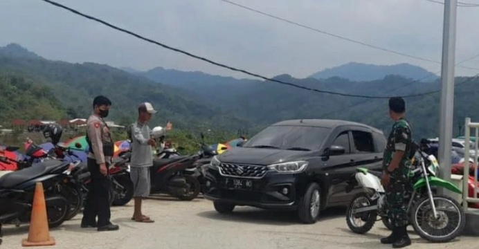 Libur Imlek Polres Sumedang Siagakan Personil Di Tempat Wisata