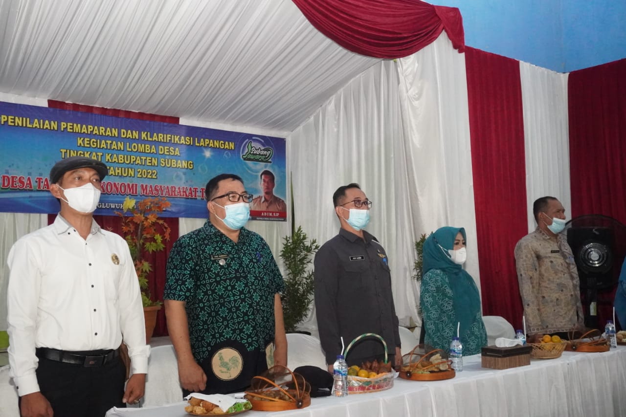 Lomba Desa Tingkat Kabupaten Di Kantor Desa Kuwungluwuk Tanjungsiang