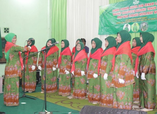 Lomba Paduan Suara & Senam Lansia Tingkat Kab. Subang