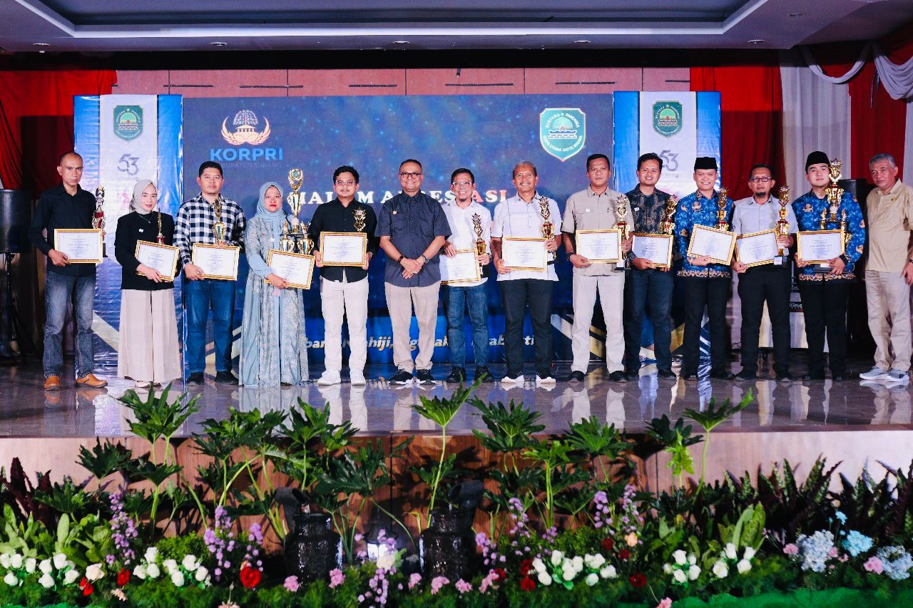 Malam Apresiasi KORPRI: Subang Raih 28 Penghargaan, Pj. Bupati Optimis Menjadi Daerah Terunggul