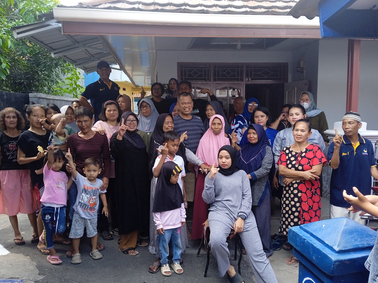 Mas Indra Subhan DAPIL 1 dari Partai Nasdem bersnergis dengan para warga Dapilnya