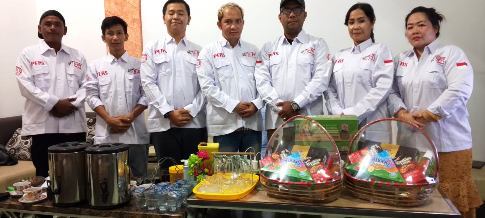 Masih di Suasana Natal, DPW APPI Sumut Turut Berbagi Kepada Para Pengurus