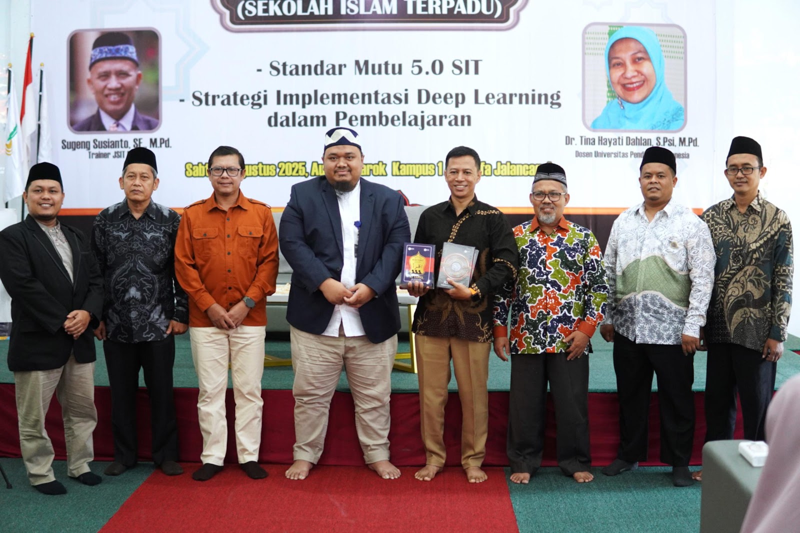 MEMBUKA SEMINAR UPGRADING GURU SIT, WAKIL BUPATI SUBANG SERUKAN KOLABORASI PENDIDIKAN ISLAM DENGAN PEMDA