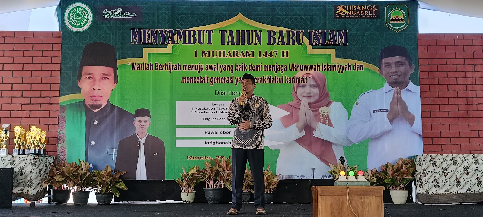 Menyambut 1 Muharam 1447H.Pemdes Tenjolaya Adakan Aneka Lomba