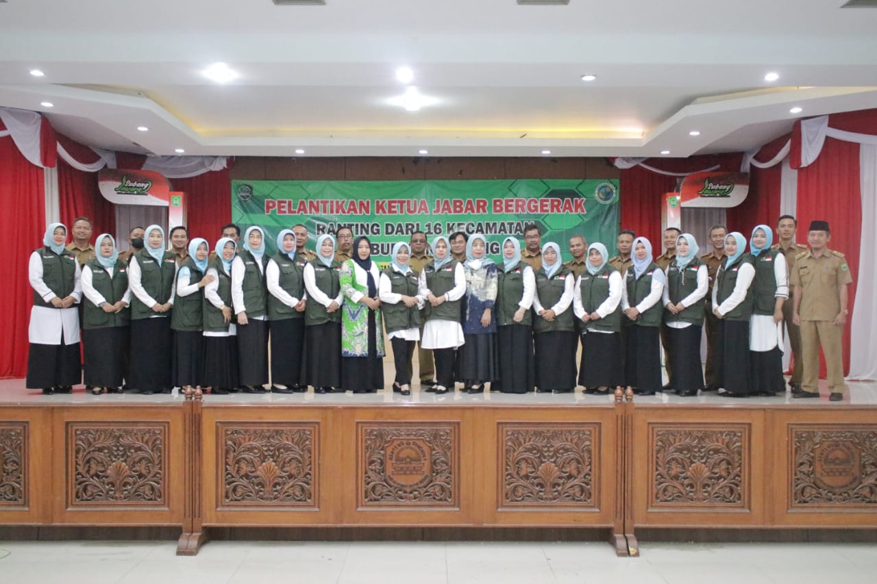 Mimih lantik dan Kukuhkan 16 Ketua TP PKK
