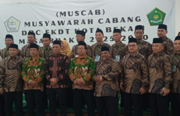 MUSCAB DPC FKDT KOTA BEKASI Masa Khidmat 2025-2030 Terpilih Ust. Manin, S.Ag.