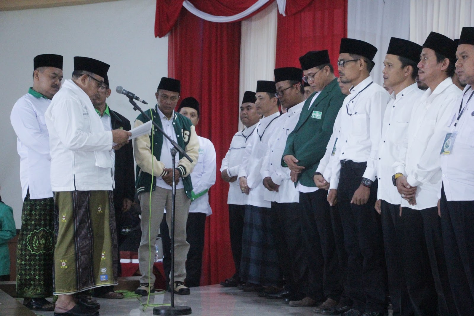 Muskercab dan Pelantikan Pengurus Lembaga NU, Pj. Bupati Ajak Kolaborasi Majukan Subang