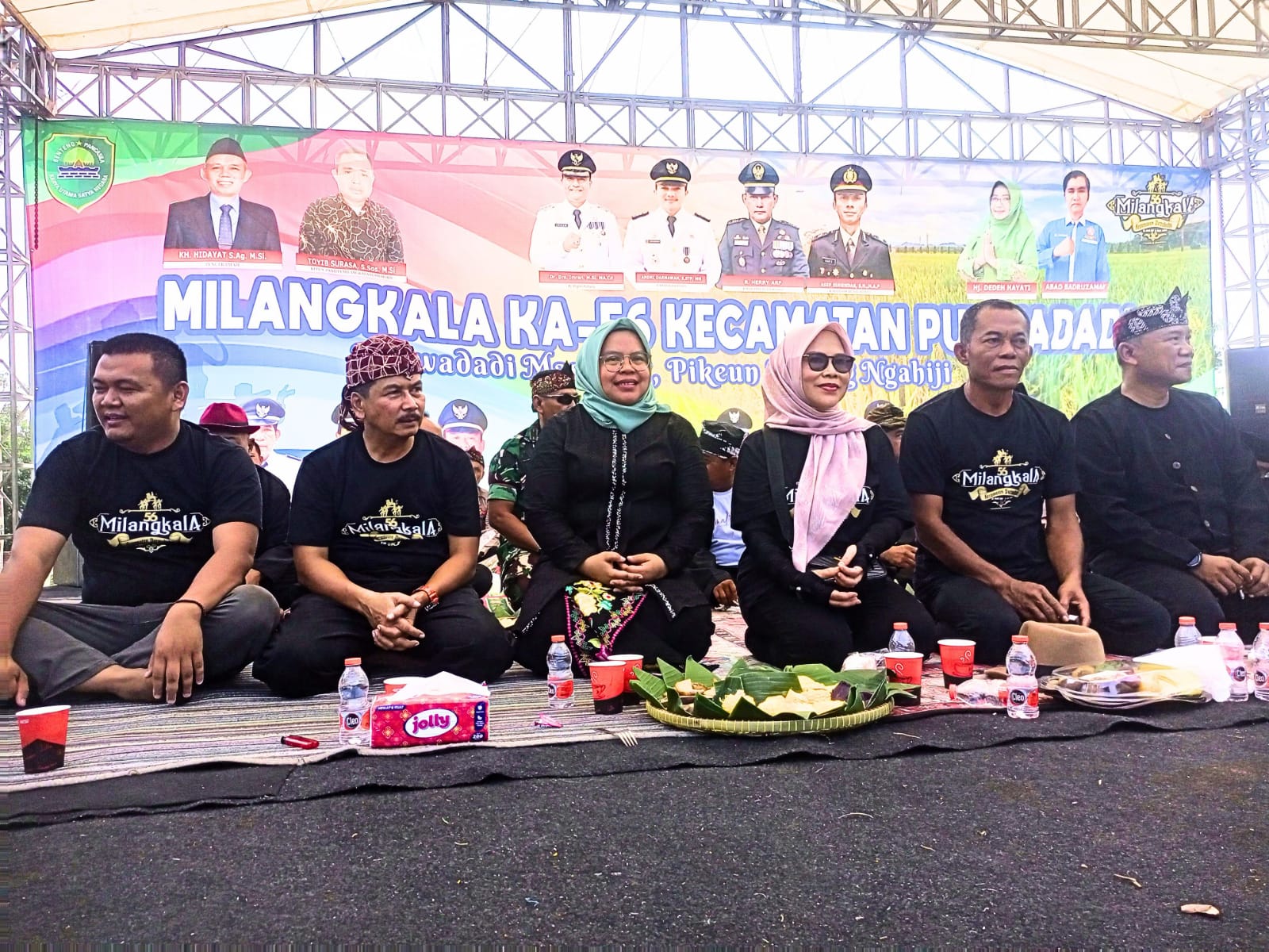 Neng Supartini Hadiri Acara - acara Milangkala Setiap Kecamatan Di Kab.Subang