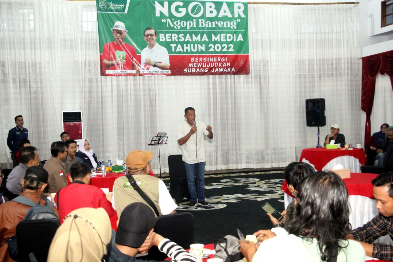 Ngobar bareng Media, Kang Jimat-Akur Apresiasi Media Sebagai Partner Pemerintah