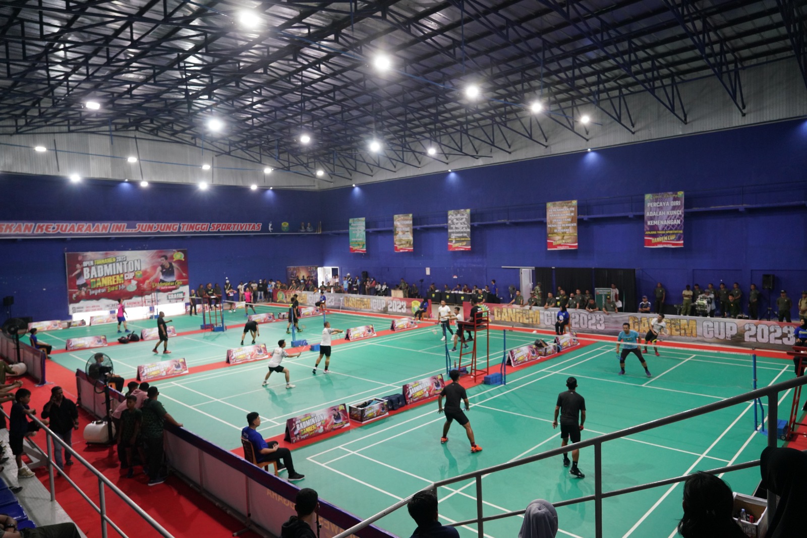 Open Turnamen Badminton Danrem Cup 2023 Resmi Bergulir