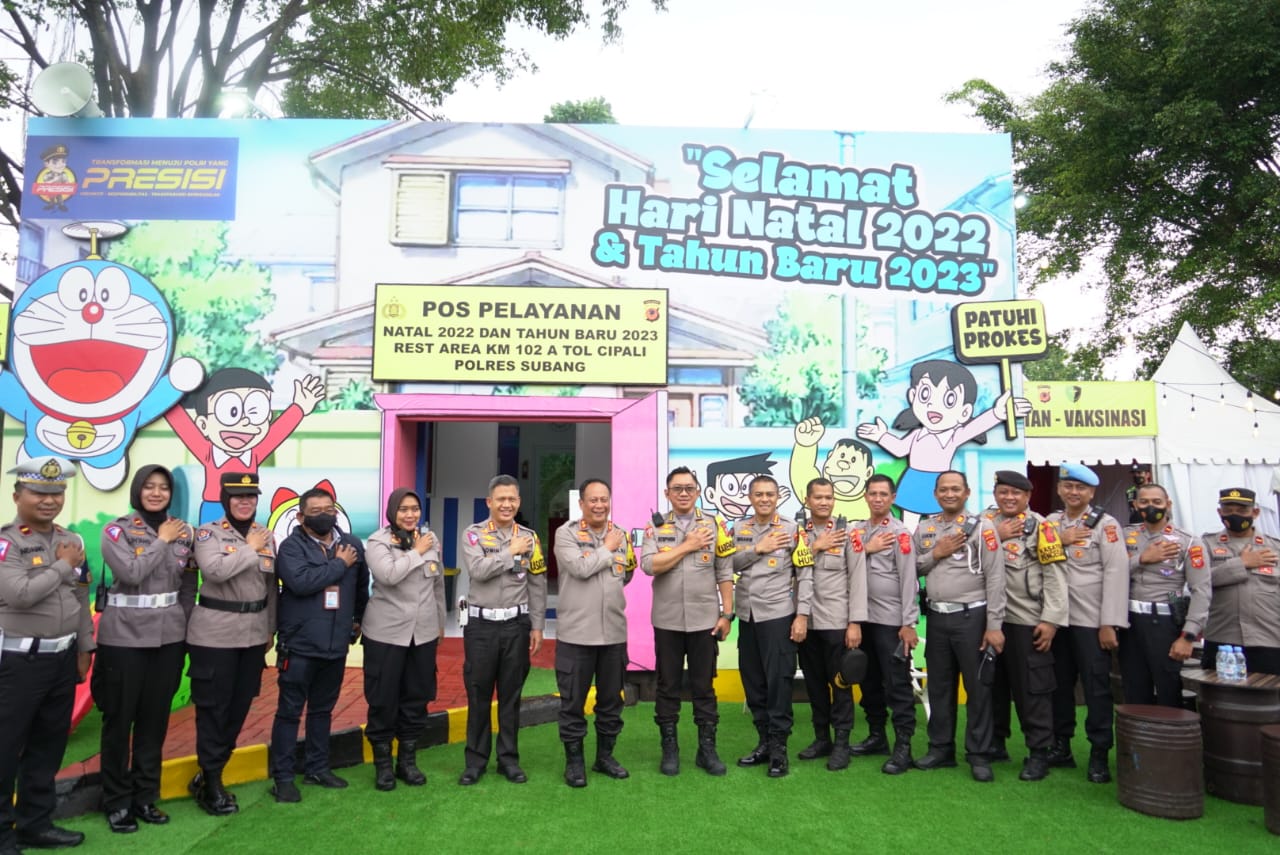 Operasi Lilin Lodaya Dimulai, Kapolres Subang Pimpin Apel Gelar Pasukan