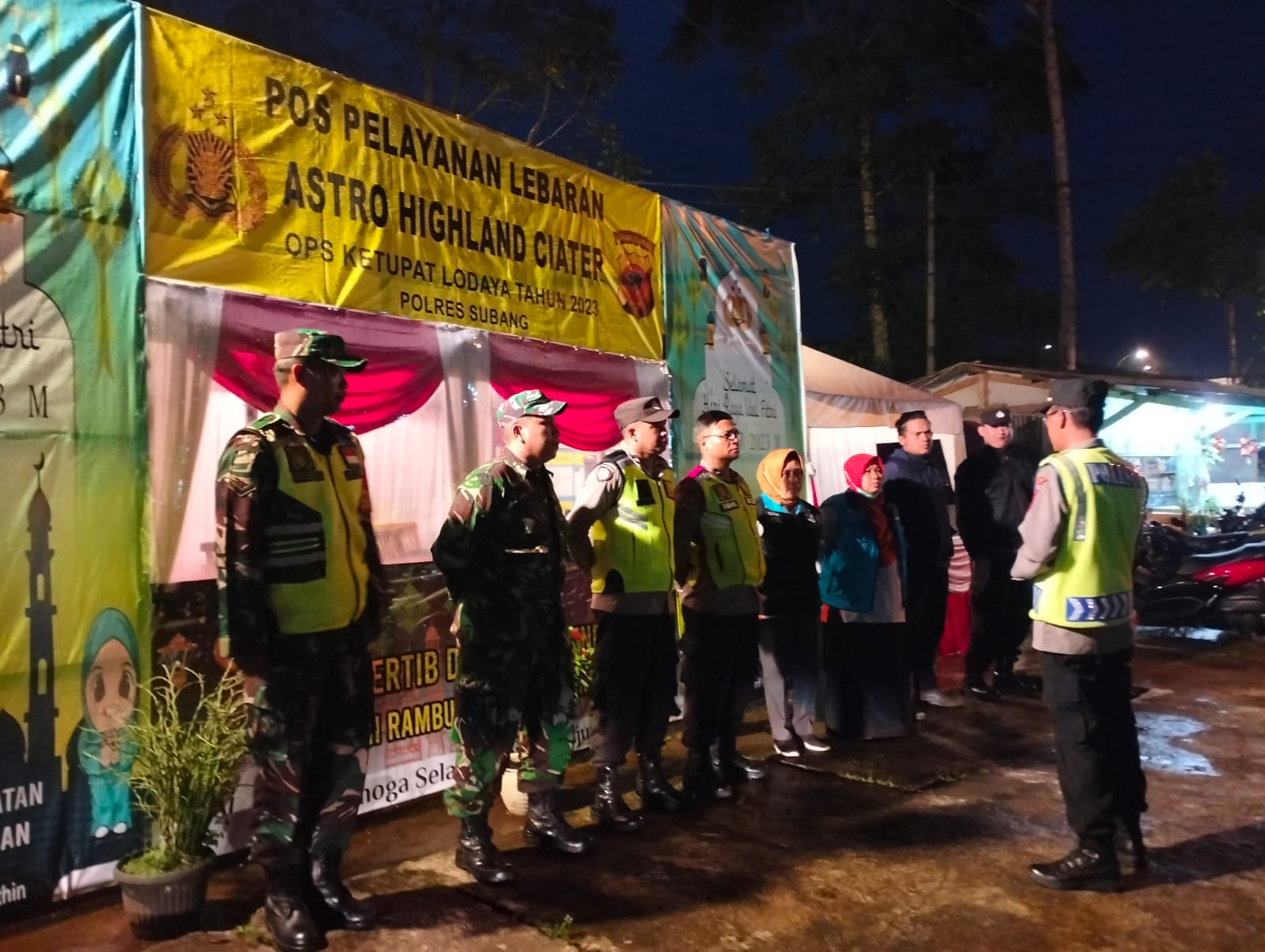 Padal Pos Yan Astro Iptu Ageu Nugraha Pimpin Apel Pra Tugas Dalam Rangka Pengamanan Ops Ketupat Lodaya 2023