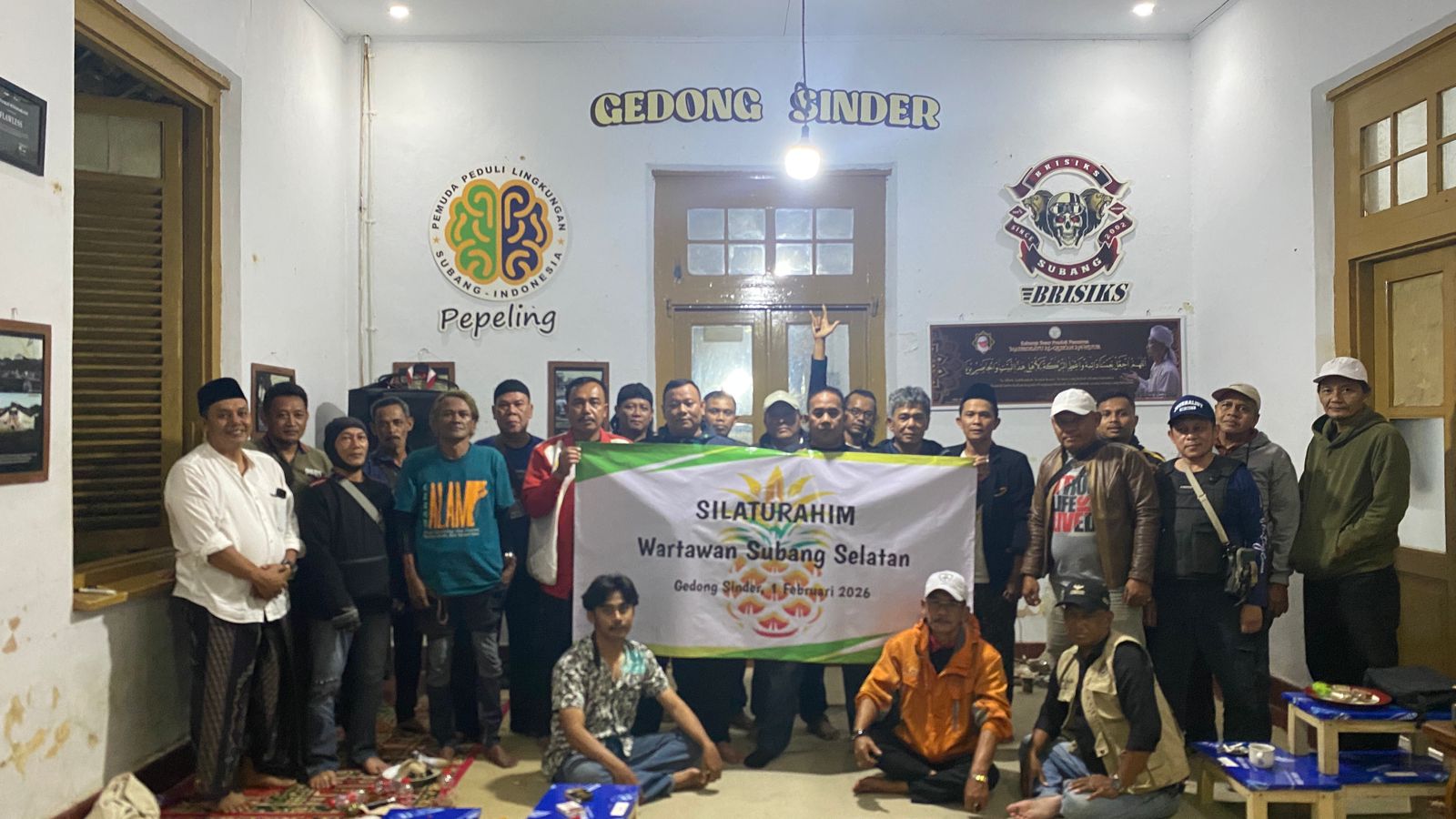 Paguyuban Wartawan Subang Selatan Dibentuk,Kang Feri Di Percaya Pimpin Paguyuban