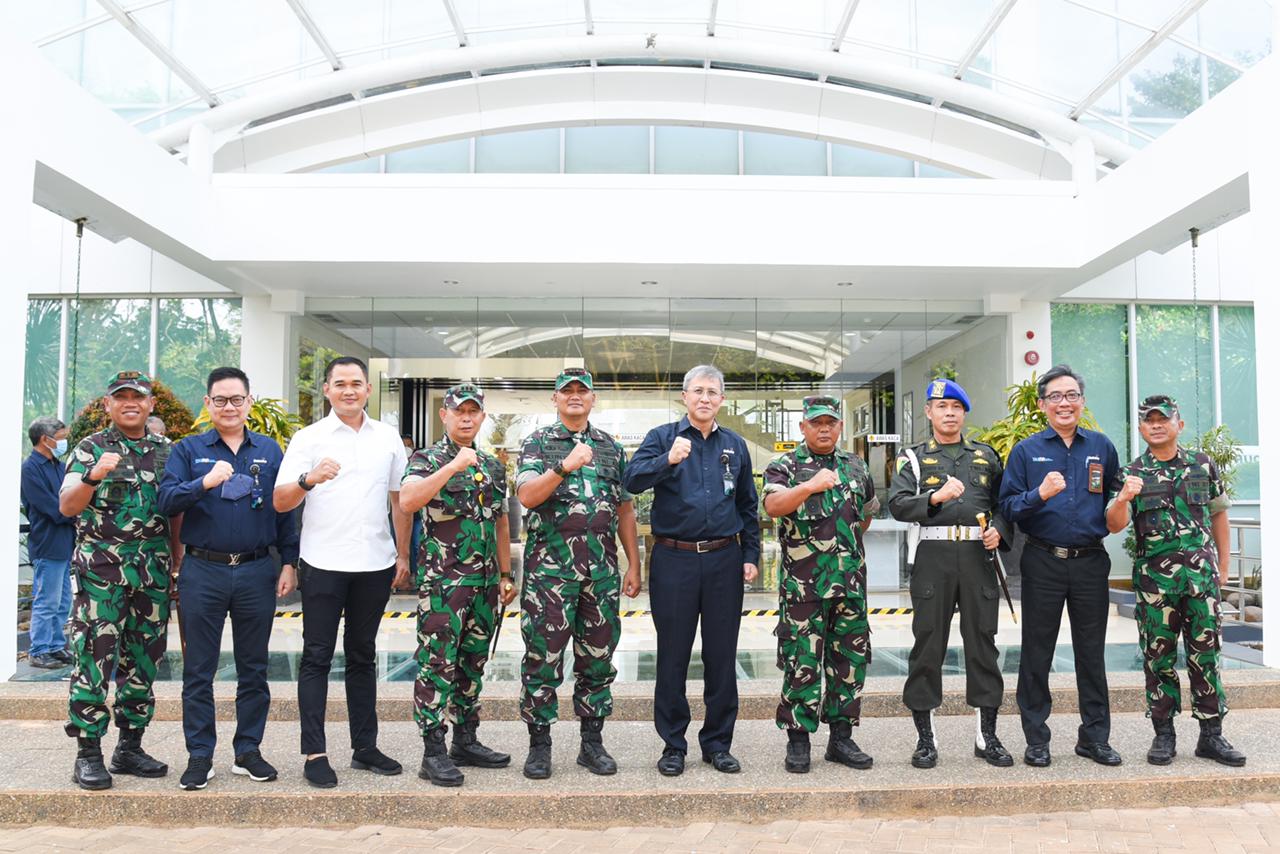 Pangdam III Siliwangi Kunjungi Objek Vital Nasional DAHANA