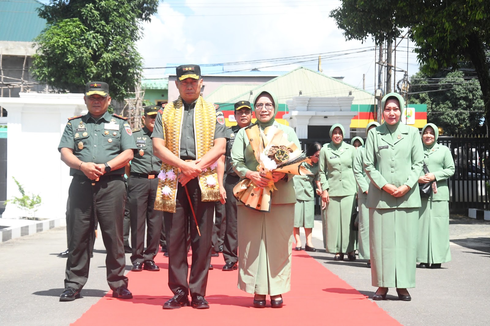 Pangdam XIV/Hasanuddin Laksanakan Kunjungan Kerja ke Wilayah Korem 143/HO