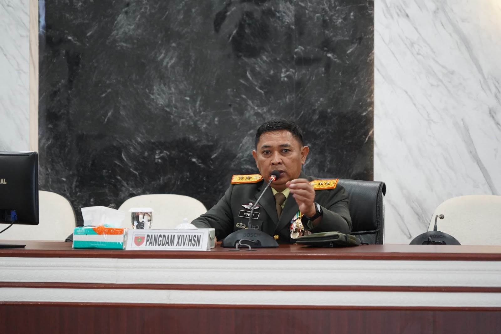 Pangdam XIV/Hsn Tegaskan Netralitas TNI dan Profesionalisme Prajurit Dalam Pilkada Serentak 2024, Mendukung Program Dapur Sehat dan Makan Siang Bergizi