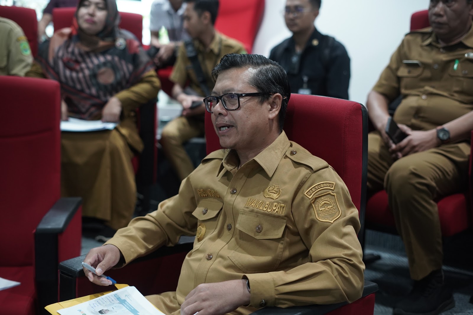 PAPARKAN MATERI PPID, KANG AKUR TEGASKAN KOMITMEN SUBANG DALAM KETERBUKAAN PUBLIK