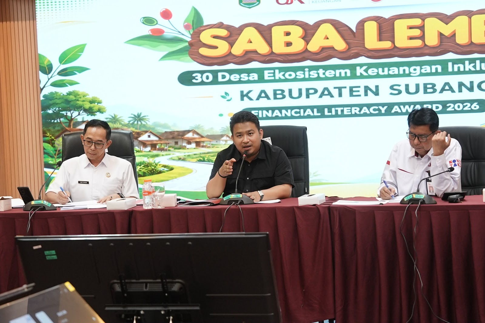 PAPARKAN PENINGKATAN LITERASI KEUANGAN, KANG REY HARAP BISA MENGHAPUS BANK EMOK DI SUBANG