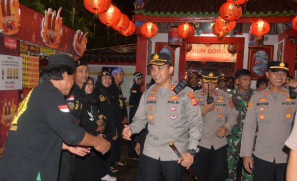 Pastikan Perayaan Imlek Berjalan Aman, Polisi Kontrol Vihara