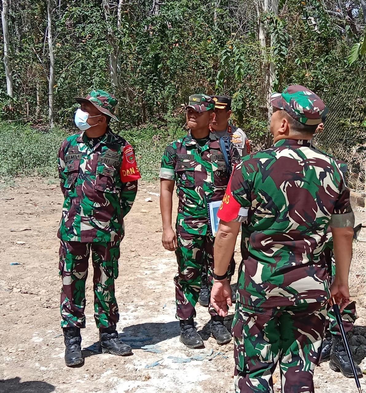 Pastikan Semua Sasaran Selesai,Dansatgas TMMD Pantau Langsung Semua Sasaran